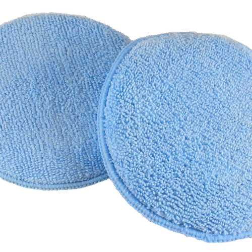 5m.png ROUND MICROFIBER WAX APPLICATOR -BLUE-5"