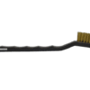 PLASTIC HANDLE BRASS DETAIL TOOTH BRUSH