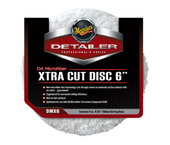 DA MICROFIBER XTRA CUT DISC 6"