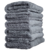 EDGELESS MICROFIBER TOWEL - GRAY - 16x16