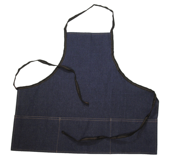 DELUXE DENIM APRON W/POCKETS
