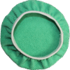 MICROFIBER ORBITAL BONNET - 6" GREEN