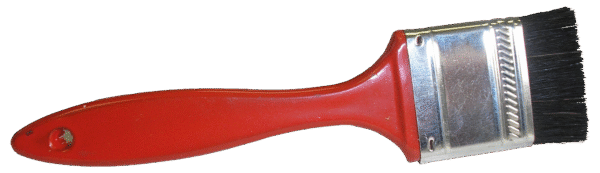 DETAIL PAINTBRUSH-RED .6" BRISTLE