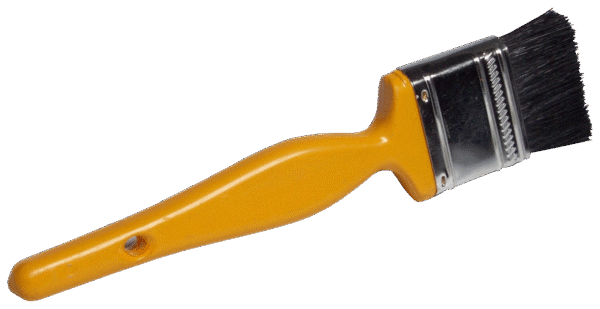 HD "DBL THICK" DETAIL PAINTBRUSH-YELLOW