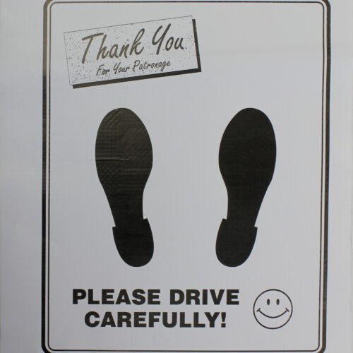 EMBOSSED PHOTO PAPER FLOOR MATS-250 COUNT BOX