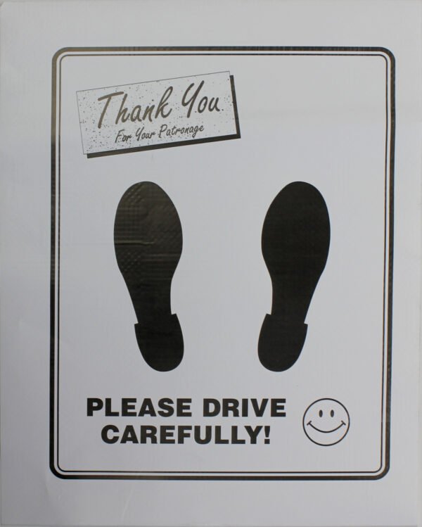 EMBOSSED PHOTO PAPER FLOOR MATS-250 COUNT BOX