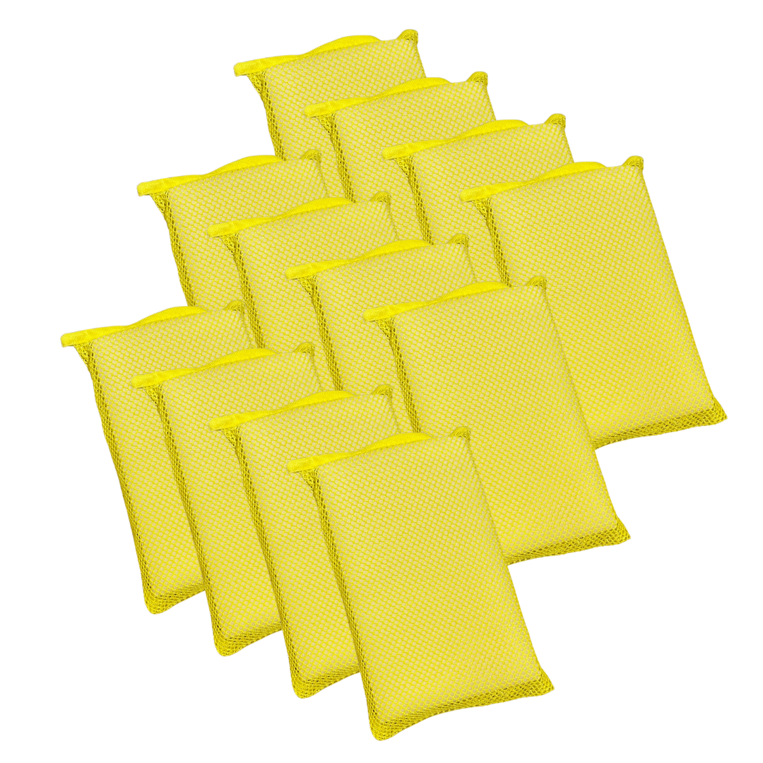 MESH BUG SPONGE-4x7x1 - 12 PACK